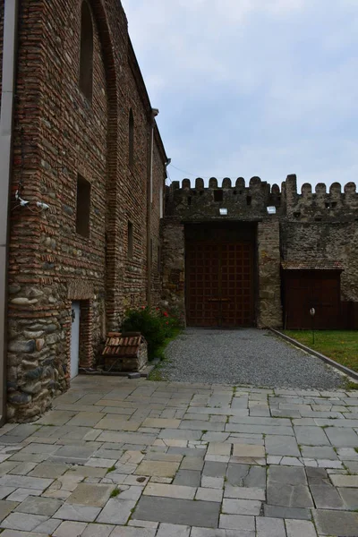 Caucasus Georgia Mtskheta Travel Svetitskhoveli Cathedral — Stock Photo, Image