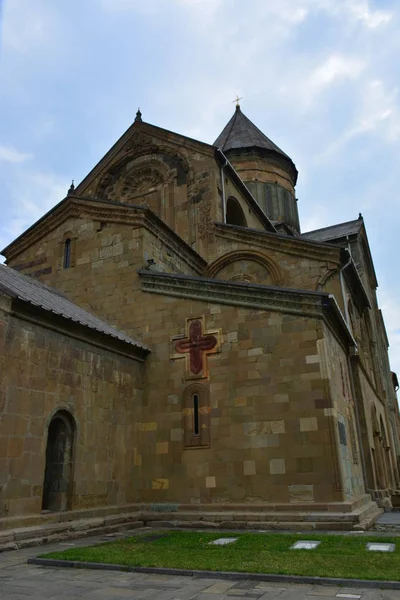 Kaukasus Georgië Mtskheta Reizen Svetitskhoveli Cathedral — Stockfoto