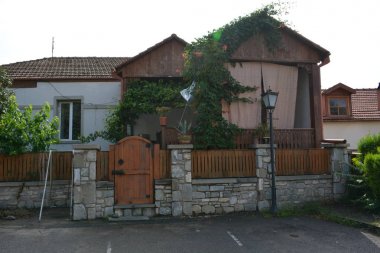 Kafkasya, Gürcistan, Mtskheta, seyahat, eski şehir, bina, kaldırım