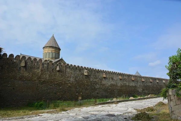 Caucasus Georgia Mtskheta Travel Svetitskhoveli Cathedral — Stock Photo, Image