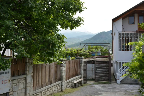 Caucasus Georgia Mtskheta Travel Old City Building Paving — Stock Photo, Image