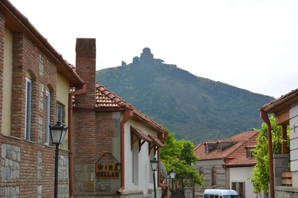 Caucasus Georgia Mtskheta Travel Old City Building Paving — Stock Photo, Image