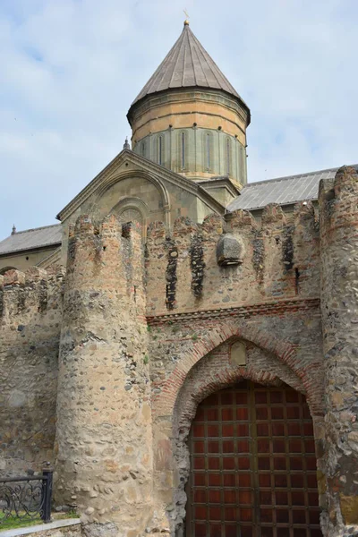 Cáucaso Geórgia Mtskheta Viajar Catedral Svetitskhoveli — Fotografia de Stock