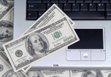 Dizüstü bilgisayarda yalan yüz dolar faturaları