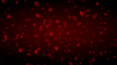 Kırmızı kalpler rastgele bir kırmızı-siyah arka plan üzerine düşmek. Farklı tatil için kullanılabilir. Örneğin, Sevgililer günü için.