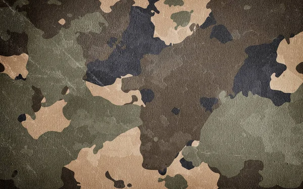 Camouflage patroon doek textuur. Achtergrond en textuur voor ontwerp. — Stockfoto