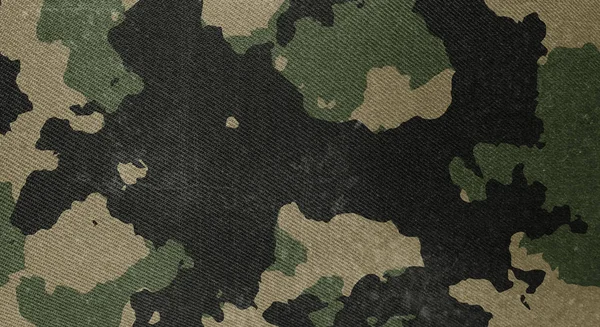 Camouflage patroon doek textuur. Achtergrond en textuur voor ontwerp. — Stockfoto