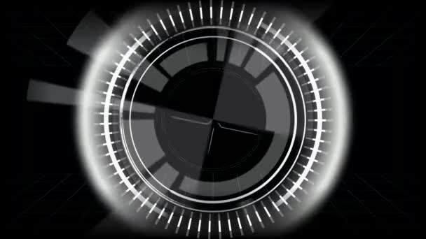 Interface utilisateur futuriste. HUD