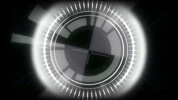 Interface utilisateur futuriste. HUD