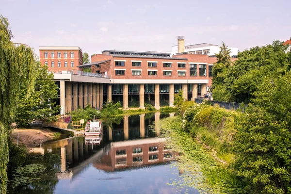 Karl resimden heine kanal leipzig Saxony'deki / Almanya