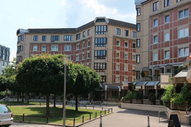 tipik ddr mimari orijinal durumda Leipzig şehir merkezi