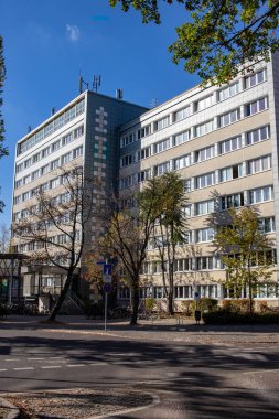 Bir öğrenci yurdu kullanılan endüstriyel üretilen Gdr konut ev yeniden