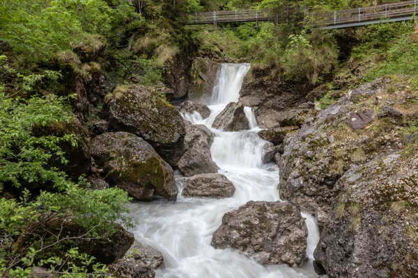 Buerser Schlucht Vorarlberg Austria Los Paisajes Más Bellos Los Alpes — Foto de Stock