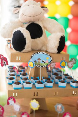 Geleneksel Brezilya şekerler brigadeiro