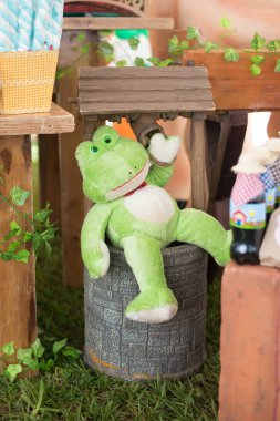 Doğum günü tablo dekore edilmiş çiftlik Tema