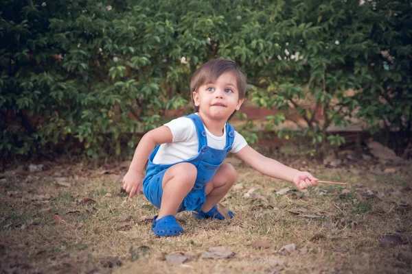 Toddler Chłopiec Cute Baby — Zdjęcie stockowe