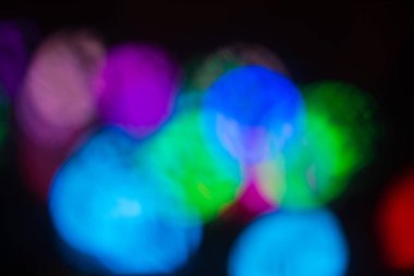 Bokeh - soyut arka plan bulanık - ışık sızıntıları