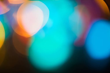 Bokeh - soyut arka plan bulanık - ışık sızıntıları