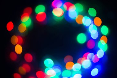 Bokeh - soyut arka plan bulanık - ışık sızıntıları