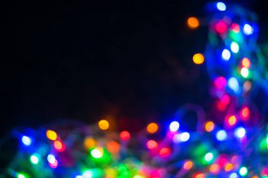 Bokeh - soyut arka plan bulanık - ışık sızıntıları