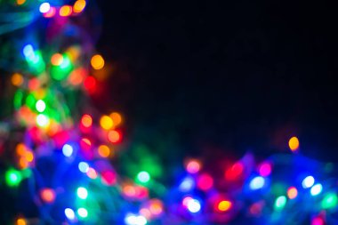 Bokeh - soyut arka plan bulanık - ışık sızıntıları