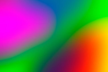 Belirsiz birincil renklere sahip bulanık pop soyut arkaplanı