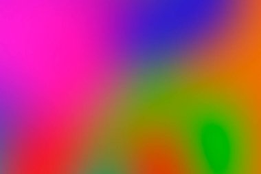 Belirsiz birincil renklere sahip bulanık pop soyut arkaplanı