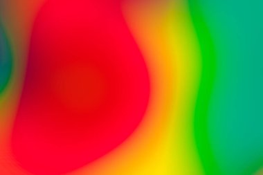 Belirsiz birincil renklere sahip bulanık pop soyut arkaplanı