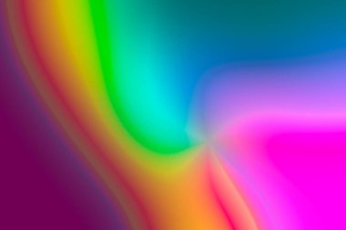 Belirsiz birincil renklere sahip bulanık pop soyut arkaplanı