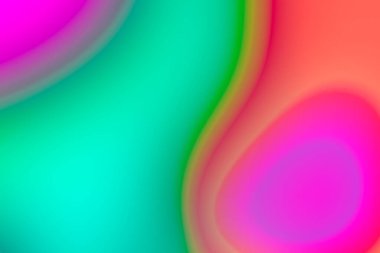 Belirsiz birincil renklere sahip bulanık pop soyut arkaplanı