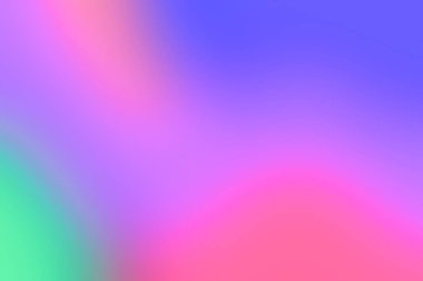 Belirsiz birincil renklere sahip bulanık pop soyut arkaplanı