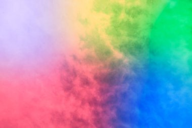 Bulutları olan inanılmaz güzel bir gökyüzü