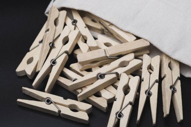 Clothespins. Bilardo kurutma için Clothespin.