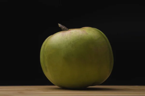 Ώριμα Μήλα Πράσινο Ώριμο Μήλο Ζουμερά Πράσινα Μήλα Αχλάδι — Φωτογραφία Αρχείου