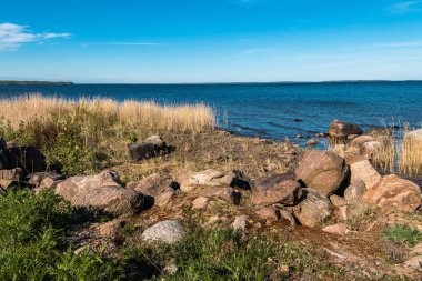  İsveç 'teki görkemli Väner Gölü' ne bakın.