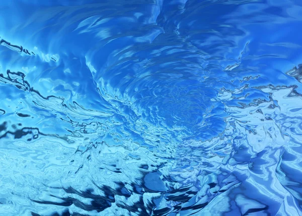 Latar Belakang Air Laut Biru Render — Stok Foto