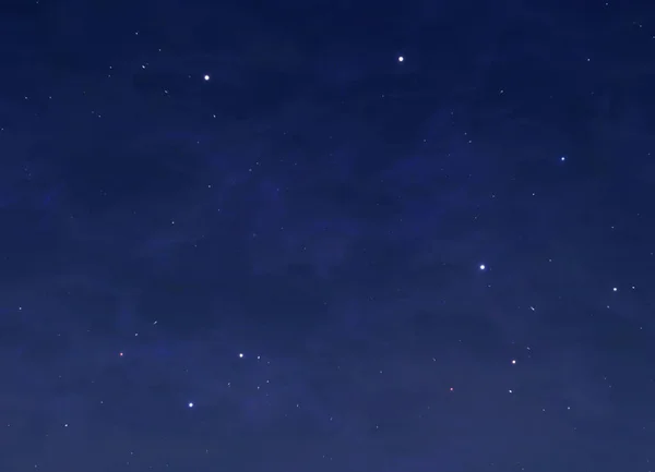 Night black sky with stars, 3d render