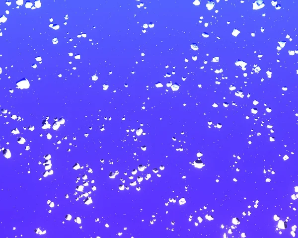 Скелі Сміття Пролітають Через Космос Після Величезного Вибуху Вибуху Рендеринг — стокове фото