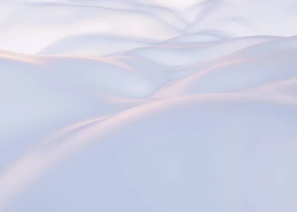 Белая Ткань Пустой Белый Фон Фоне Белых Холмов Рендеринг — стоковое фото