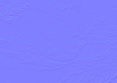 Kumaş kıvrımlarının normal haritası, dalga. Bilgisayar tarafından oluşturulan resim