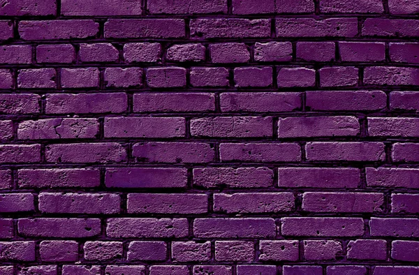 Purple Brick Wall Texture Background — Stock Photo, Image