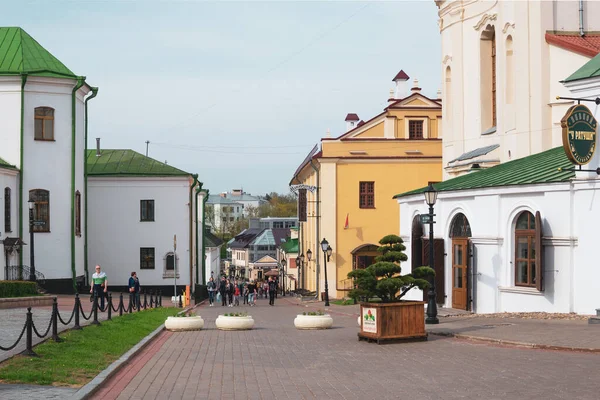 Minsk Belarus April 2017 Picturesque Old Town Minsk — Stock Photo, Image