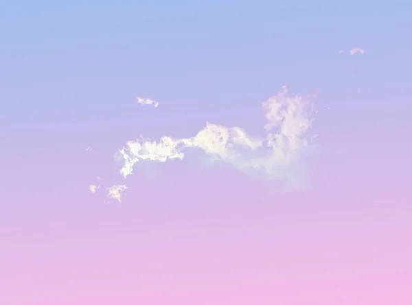 Bel Cielo Azzurro Con Nuvola Spazio Copia — Foto Stock