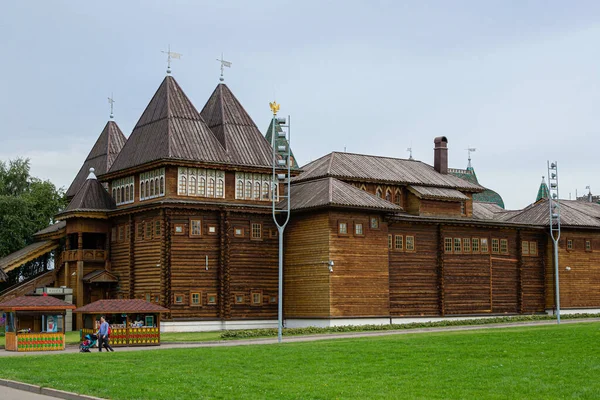 Moskwa Rosja Września 2020 Drewniany Pałac Car Ołeksij Mychajło Романова — Zdjęcie stockowe