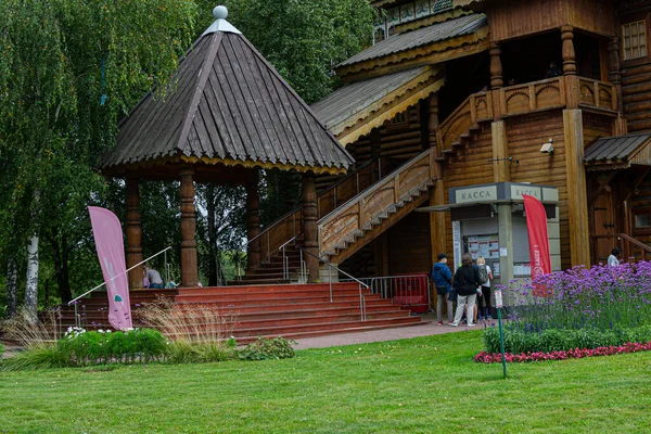 Moskva Rusko Září2020 Dřevěný Palác Cara Alexeje Michajloviče Romanova Otce — Stock fotografie