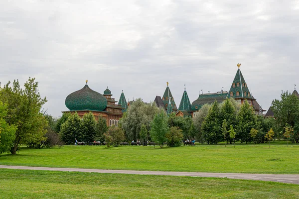 Moscow Russia September 2020 Wooden Palace Tsar Alexei Mikhailovich Romanov — Stock Photo, Image