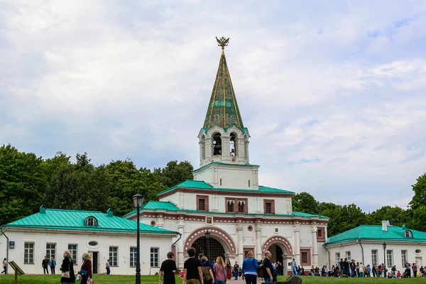 Moszkva Oroszország 2020 Szeptember Kolomenskoye Park Bejárati Kapuja — Stock Fotó