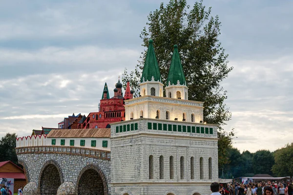 Moskva Ryssland September 2020 Utomhus Firande Moskva City Day Händelse — Stockfoto