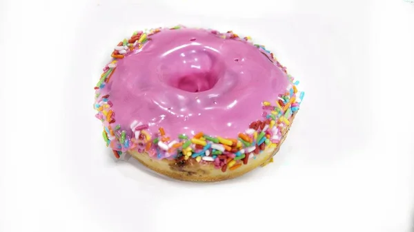 배경에 고립된 도넛의 — 스톡 사진