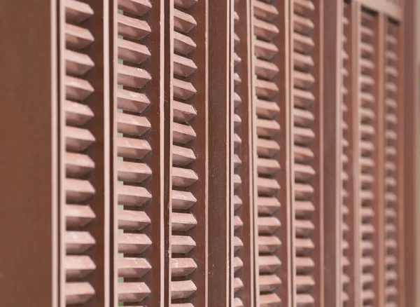 Wood Lath Wall Pattern — Stock Photo, Image